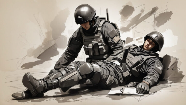 לוחמים נלחמים במהלך מבצע